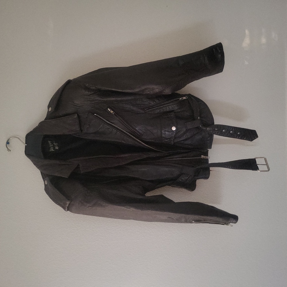 Leather jacket